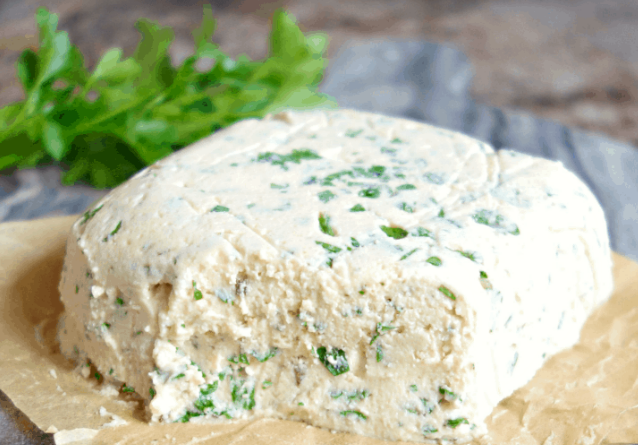 Garlic and Onion Almond Cream Cheese / Cheese Spread