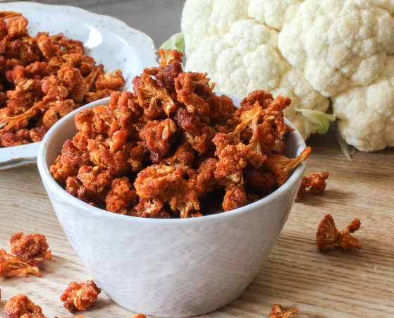 Candy Apple Cauliflower Wings