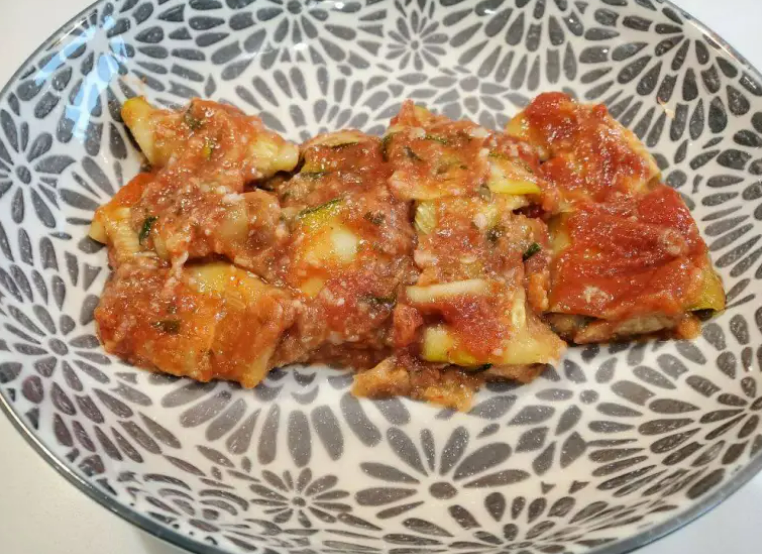 Zucchini Manicotti