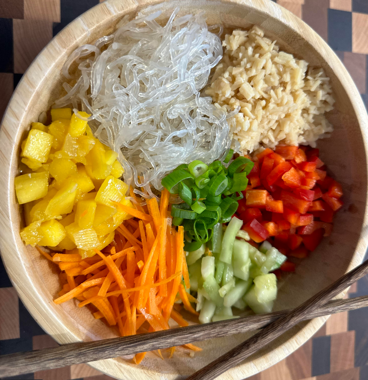 Sushi Noodle Rice Bowl